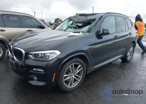 2018 BMW X3 xDrive30I из США, поврежденный, VIN 5UXTR9C57JLD74427